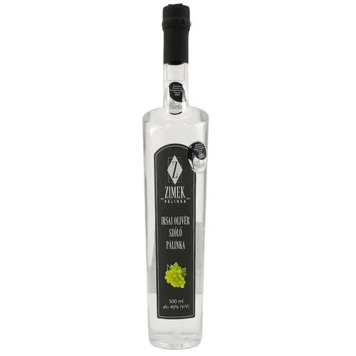 Zimek Irsai Olivér Szőlőpálinka DRS (0,5L / 40%)