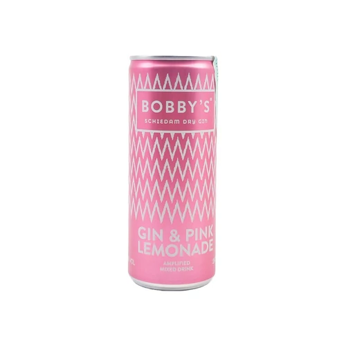Bobby's gin & pink lemonade RTD DRS (0,25L / 9%)