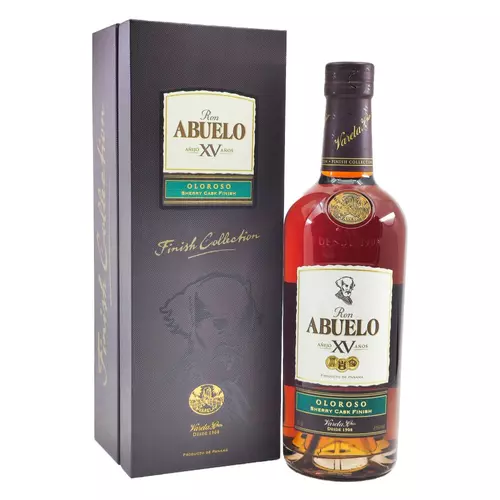 Abuelo XV YO Oloroso sherry cask finish rum (0,7L / 40%)