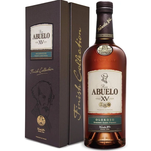 Abuelo XV YO Oloroso sherry cask finish rum DRS (0,7L / 40%)