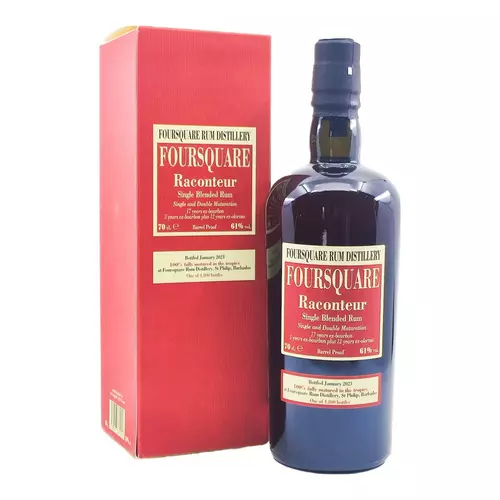 Foursquare Raconteur rum (0,7L / 61%)