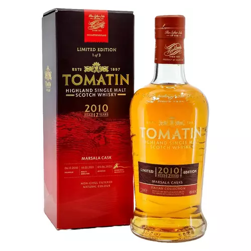 Tomatin 2010 12 éves Italian Collection - Marsala (0,7L / 46%)