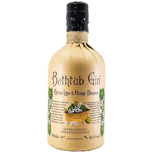 Bathtub gin Persian Lime&Orange Blossom (0,7L / 40,3%)
