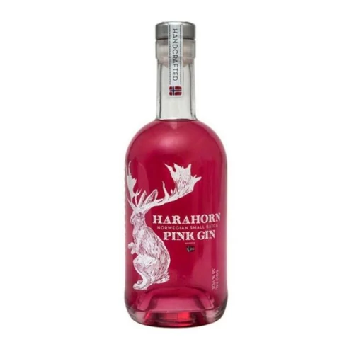 Harahorn Norwegian Pink gin DRS (0,5L / 40%)