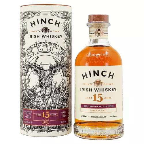 Hinch 15 éves Sherry Cask Finish whiskey (0,7L / 46%)
