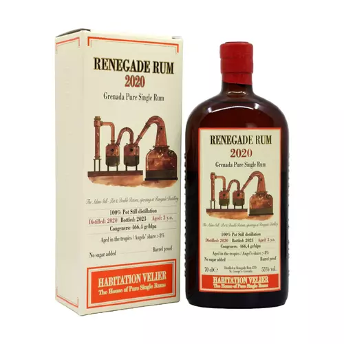 Renegade 3 éves Habitation Velier rum (0,7L / 55%)