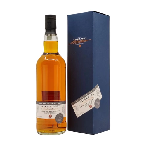 White Peak 2019 5 éves (Cask 29) Adelphi whisky (0,7L / 57.8%)