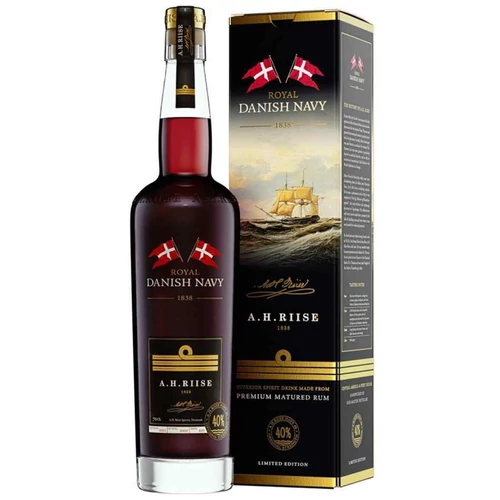 A.H. Riise Royal Danish Navy rum (0,7L / 40%)