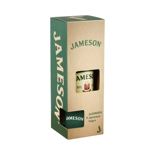 Jameson whiskey ajándékcsomagban bögrével (0,7L / 40%)