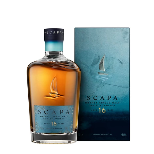 Scapa 16 éves whisky DRS (0,7L / 48%)