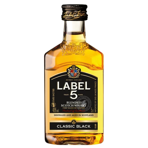 Label 5 Classic Blended whisky (0,05L / 40%)