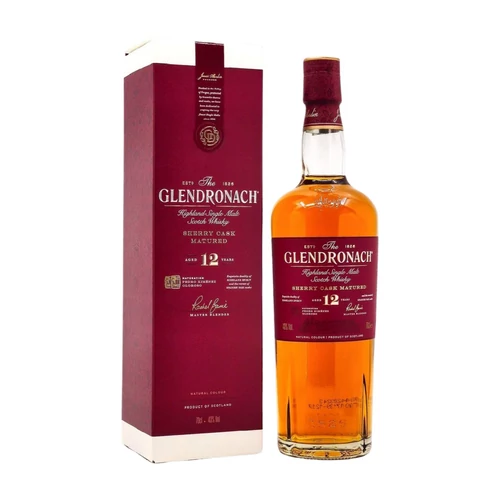Glendronach 12 éves whisky DRS (0,7L / 43%)
