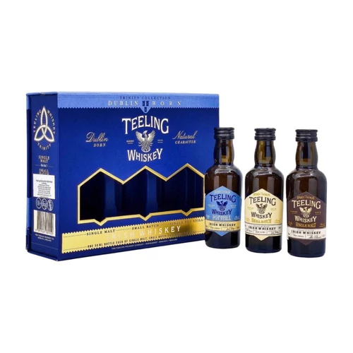 Teeling Dublin Born Trinity mini whiskey pack (0,15 L / 46%)