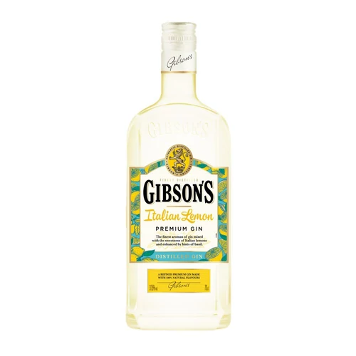 Gibson’s Lemon gin DRS (0,7L / 37,5%)