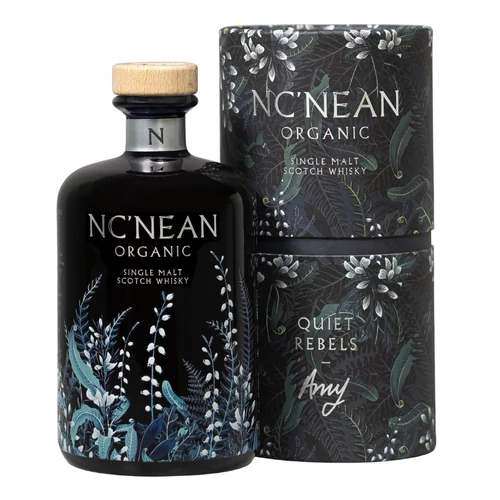 Nc'nean Quiet Rebels Amy Limited Edition Organic whisky díszdobozban (0,7L / 48,5%)