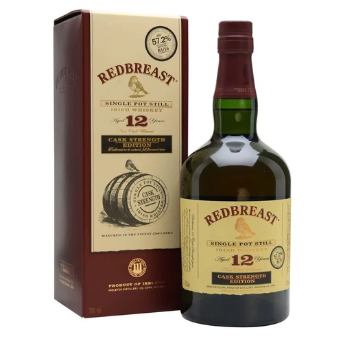 Redbreast 12 éves Cask Strength whiskey (0,7L / 57,5%)