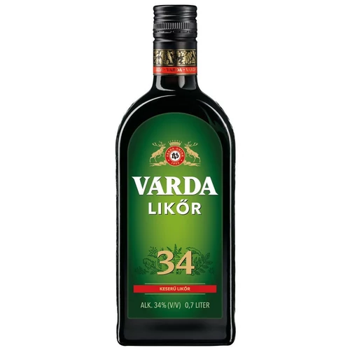 Várda Keserű likőr DRS (0,7L / 34%)