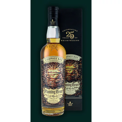 Compass Box Flaming Heart 25th Anniversary Edition whisky (0,7L / 48,9%)
