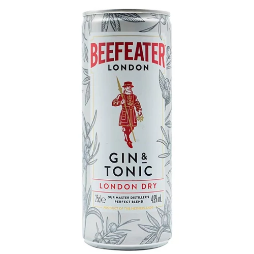 Beefeater Gin & Tonic RTD DRS (0,25L/ 4,9%)
