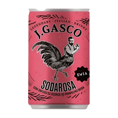 J.Gasco Sodarosa Evia dobozos DRS (0,15L)