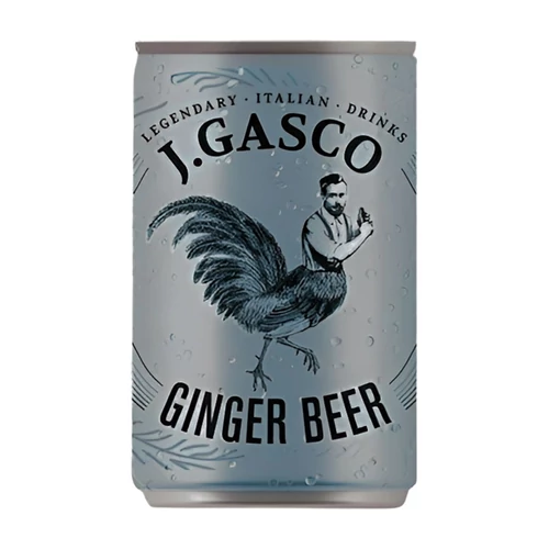J.Gasco Ginger Beer (gyömbérsör) dobozos DRS (0,15L)