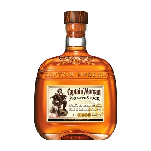 Captain Morgan Private Stock rum (1L / 40%)