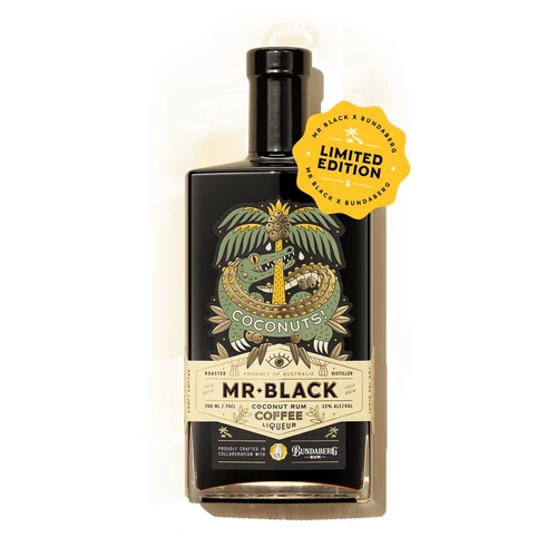 Mr Black Coconut Coffe kávélikőr DRS (0,7L / 23%)