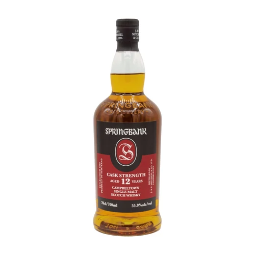 Springbank 12 éves Cask Strength 2025 whisky DRS (0,7L / 55,9%)