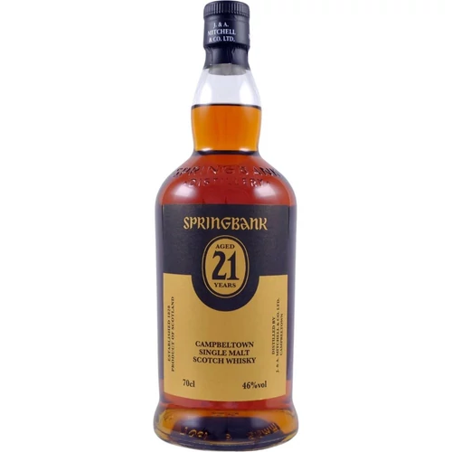 Springbank 21 éves 2025 whisky (0,7L / 46%)