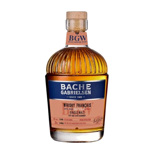 Bache-Gabrielsen Chestnut (Fut de Châtaignier) whisky DRS (0,7L / 43%)