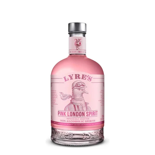 Lyre's Pink London Dry alkoholmentes Gin jellegű ital DRS (0,7L / 0,0%)