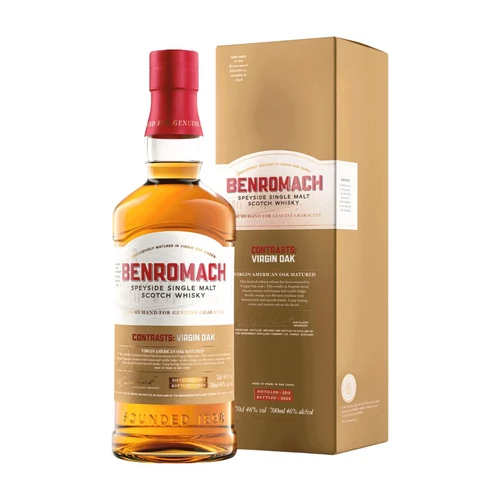Benromach 2013 Virgin Oak whisky DRS (0,7L / 46%)