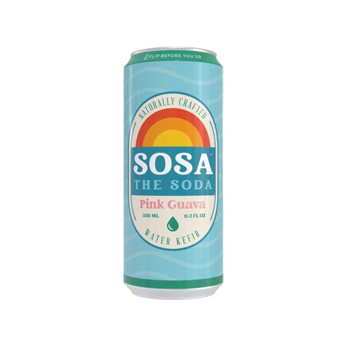 Sosa the Soda Pink Guava Water Kefir DRS (0,33L)