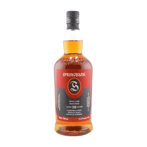 Springbank 10 éves Fino Sherry whisky DRS (0,7L / 55%)