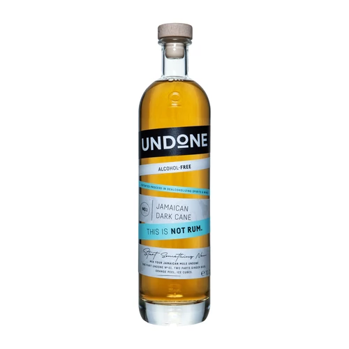 Undone No. 1 Jamaican Dark Cane Alkoholmentes Rum jellegű ital DRS (0,7L / 0,0%)
