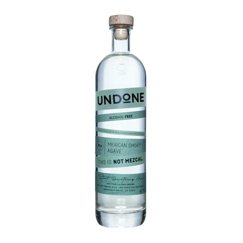 Undone No. 4 Mexican Smoky Agave Alkoholmentes Mezcal jellegű ital DRS (0,7L / 0,0%)