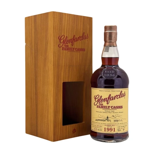 Glenfarclas Family Cask 1991 (Cask 5679) whisky (0,7L / 55,6%)