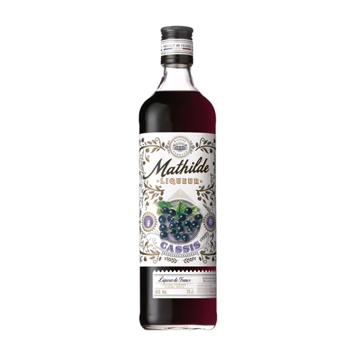 Mathilde Fekete Ribiszke (Creme de Cassis) Likőr DRS (0,7L/ 16%)