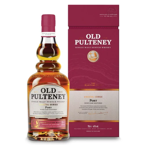 Old Pulteney Coastal Series Port Cask Matured whisky DRS (0,7L / 46%)
