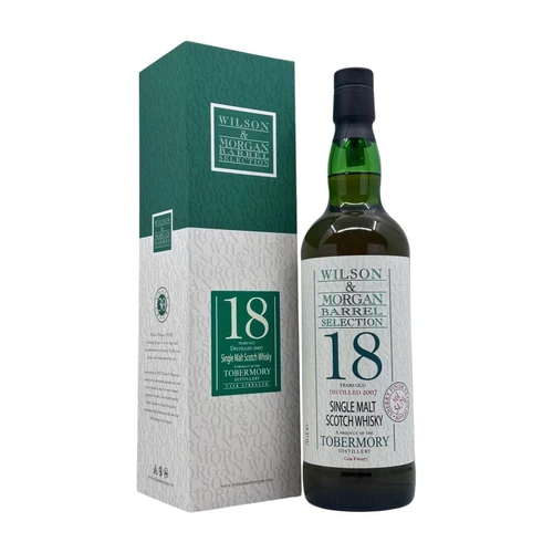 Tobermory 2007 18 éves Sherry Finish PX  # 800277 Wilson&Morgan whisky (0,7L / 54,7%)