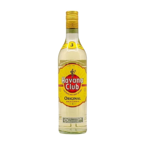 Havana Club 3 éves rum DRS (0,7L / 37,5%)