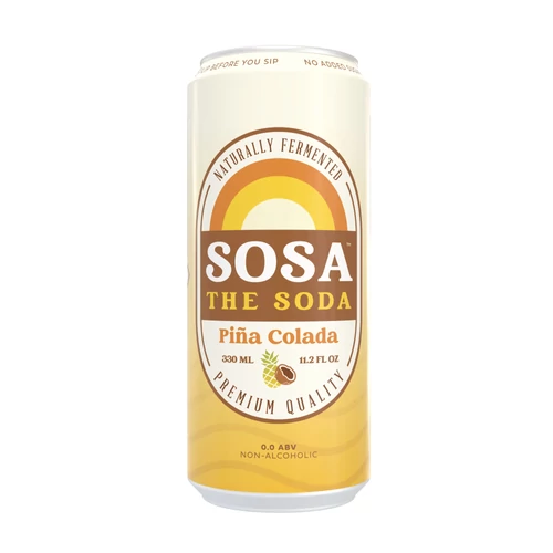Sosa the Soda Pina Colada Water Kefir DRS (0,33L)