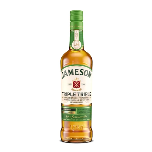 Jameson Triple Triple whiskey DRS (0,7L / 40%)
