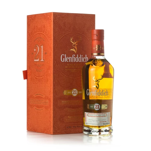 Glenfiddich 21 éves Gran Reserva whisky DRS (0,7L / 40%)