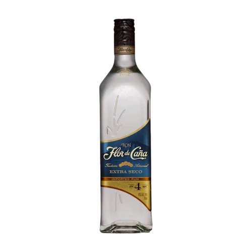 Flor de Cana 4 éves Extra Seco rum DRS (0,7L / 40%)