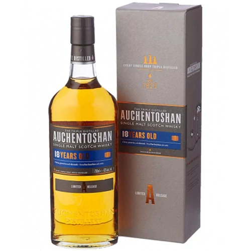 Auchentoshan 18 éves whisky DRS (0,7L / 43%)