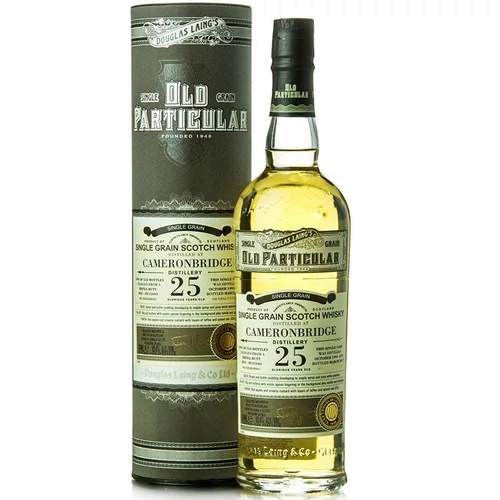 Cameronbridge 25 éves Old Particular whisky (0,7L / 52,4%)