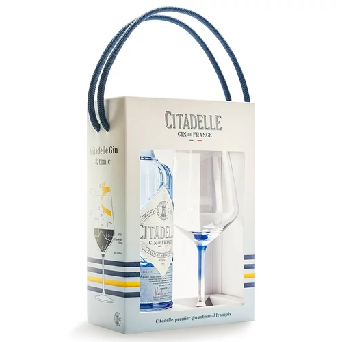 Citadelle gin ajándékcsomag 1 pohárral (0,7L / 44%)