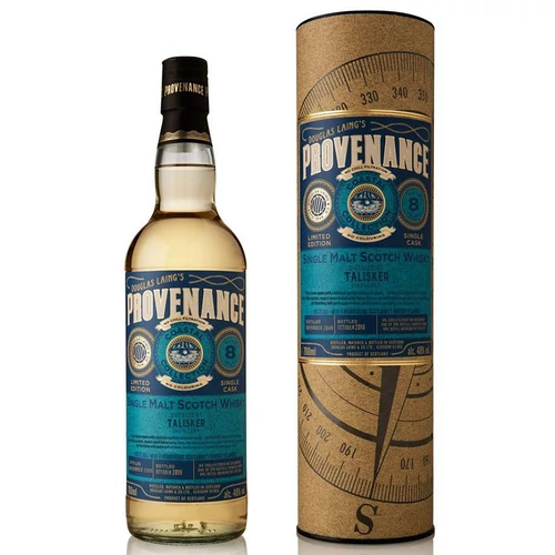 Talisker 8 éves Provenance Coastal Collection whisky (0,7L / 48%)