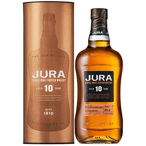 Isle of Jura 10 éves whisky (0,7L / 40%)